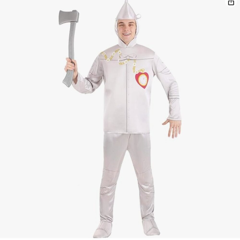 Men's Silver Costume Shirt